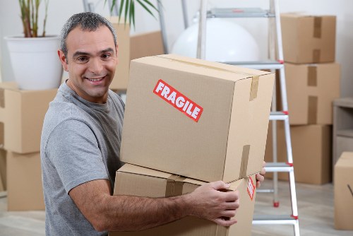 Professional packing preparation for a business relocation in Kennington