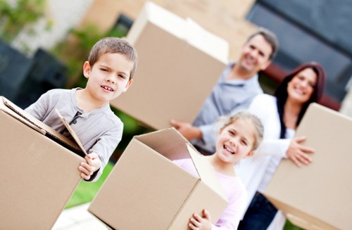 Kennington flat and office moving service with a van