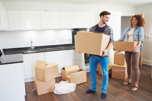 Coordinated office move process for a local Kennington company