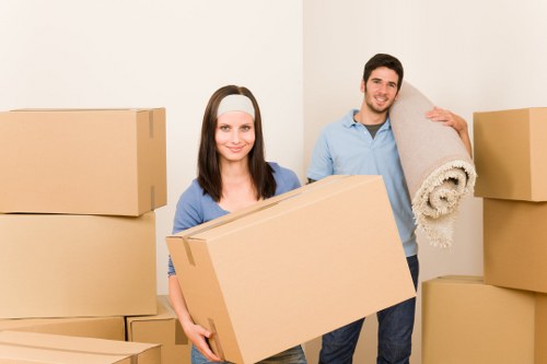 Packing and handling office furniture for a Kennington relocation