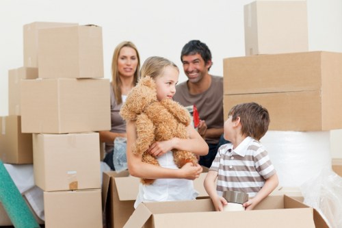 Professional removal service handling access challenges in Kennington
